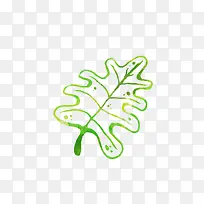 手绘树叶-空若网 手绘树叶-空若网