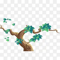 手绘树木矢量图-空若网 手绘树木矢量图-空若网