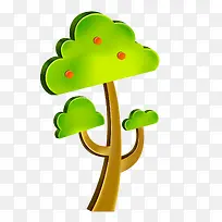 矢量插画大树-空若网 矢量插画大树-空若网