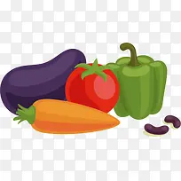 矢量卡通蔬菜-空若网 矢量卡通蔬菜-空若网