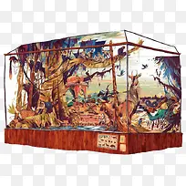 玻璃室里的生态环境-空若网 玻璃室里的生态环境-空若网