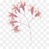 粉色树枝-空若网 粉色树枝-空若网