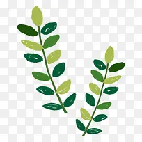 插画叶子-空若网 插画叶子-空若网