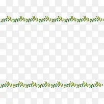 小清新绿色树叶边框-空若网 小清新绿色树叶边框-空若网