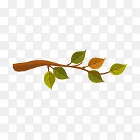 手绘树叶-空若网 手绘树叶-空若网