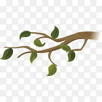 树枝矢量素材-空若网 树枝矢量素材-空若网