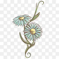 手绘花朵-空若网 手绘花朵-空若网