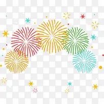 春节多彩美丽烟花-空若网 春节多彩美丽烟花-空若网