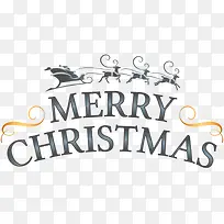 圣诞节快乐海报字体-空若网 圣诞节快乐海报字体-空若网