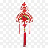 多彩脸谱中国结-空若网 多彩脸谱中国结-空若网