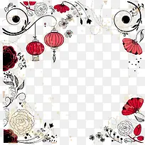 节日灯笼素材-空若网 节日灯笼素材-空若网