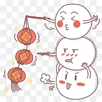 卡通漂浮灯笼-空若网 卡通漂浮灯笼-空若网