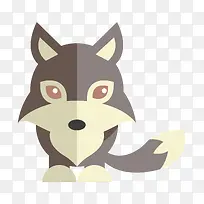 卡通可爱小动物装饰动物头像狗狗-空若网 卡通可爱小动物装饰动物头像狗狗-空若网