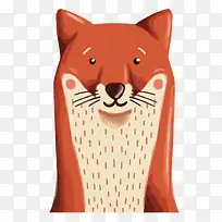 卡通可爱小动物装饰设计动物头像-空若网 卡通可爱小动物装饰设计动物头像-空若网