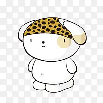 卡通可爱小动物装饰设计动物头像-空若网 卡通可爱小动物装饰设计动物头像-空若网