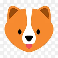 卡通可爱小动物装饰设计动物头像-空若网 卡通可爱小动物装饰设计动物头像-空若网