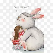 手绘兔子-空若网 手绘兔子-空若网