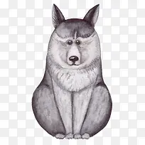 卡通可爱小动物装饰设计动物头像-空若网 卡通可爱小动物装饰设计动物头像-空若网