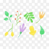 手绘叶子-空若网 手绘叶子-空若网