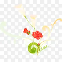 卡通手绘清新花-空若网 卡通手绘清新花-空若网