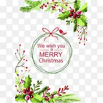 圣诞卡片矢量素材-空若网 圣诞卡片矢量素材-空若网