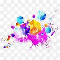 彩色水墨-空若网 彩色水墨-空若网