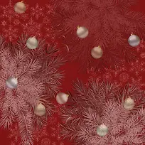 圣诞球背景-空若网 圣诞球背景-空若网