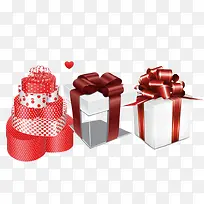 礼盒情人节礼物PNG矢量素材-空若网 礼盒情人节礼物PNG矢量素材-空若网
