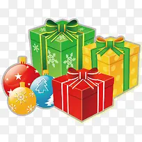 卡通圣诞节矢量素材元素-空若网 卡通圣诞节矢量素材元素-空若网