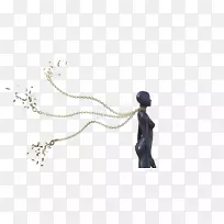 人体珠宝服装配件链颈链-空若网 人体珠宝服装配件链颈链-空若网