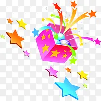 彩色惊喜礼物设计-空若网 彩色惊喜礼物设计-空若网