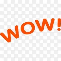 惊喜橙色卡通字母-空若网 惊喜橙色卡通字母-空若网