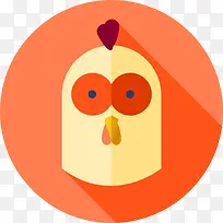 公鸡图标-空若网 公鸡图标-空若网
