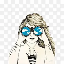 卡通女孩-空若网 卡通女孩-空若网