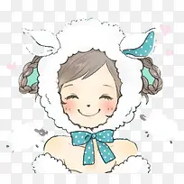 卡通女孩-空若网 卡通女孩-空若网