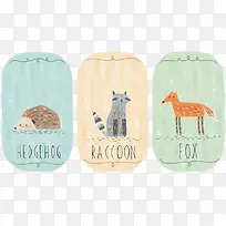 卡通动物-空若网 卡通动物-空若网