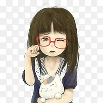 卡通女孩-空若网 卡通女孩-空若网