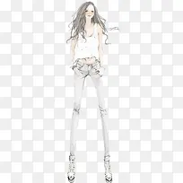 卡通女孩-空若网 卡通女孩-空若网