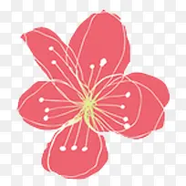 手绘花朵-空若网 手绘花朵-空若网