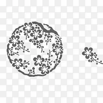 梅花树枝-空若网 梅花树枝-空若网