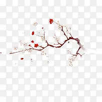 水彩梅花-空若网 水彩梅花-空若网