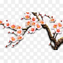 精致可爱梅花 中国风-空若网 精致可爱梅花 中国风-空若网