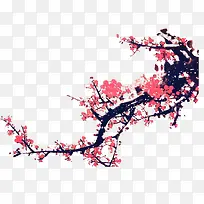 手绘梅花-空若网 手绘梅花-空若网