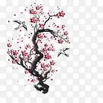 手绘梅花-空若网 手绘梅花-空若网