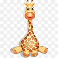 可爱卡通梅花鹿-空若网 可爱卡通梅花鹿-空若网