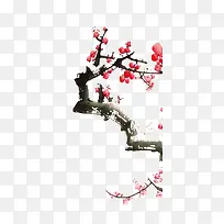 水墨梅花素材图片-空若网 水墨梅花素材图片-空若网