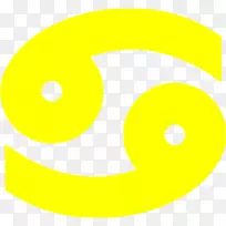 圆圈椭圆角电脑图标剪贴画癌症占星术-空若网 圆圈椭圆角电脑图标剪贴画癌症占星术-空若网