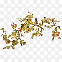 梅花古典树枝创意-空若网 梅花古典树枝创意-空若网