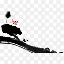 水墨梅花-空若网 水墨梅花-空若网