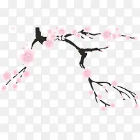 可爱粉色创意梅花-空若网 可爱粉色创意梅花-空若网